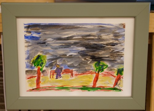 Unikat acryl auf leinwand - acryl,