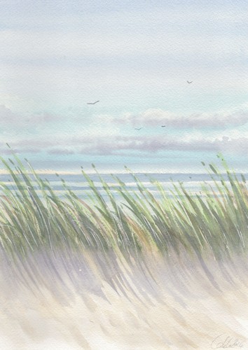 Original aquarell - original,