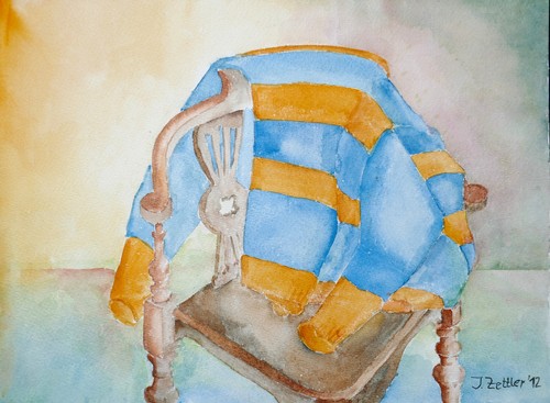 Kunst aquarell stillleben - aquarell,