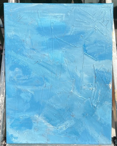 Original light blue abstract - blue,
