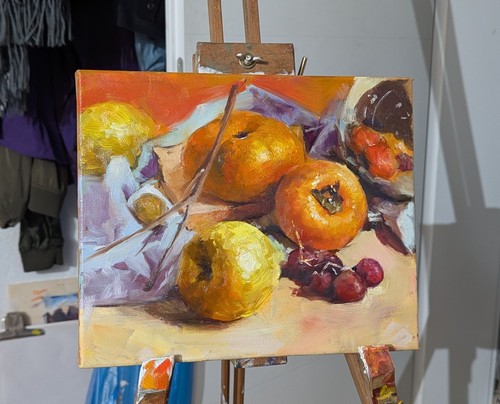 Stillleben obstmotiv - stillleben,