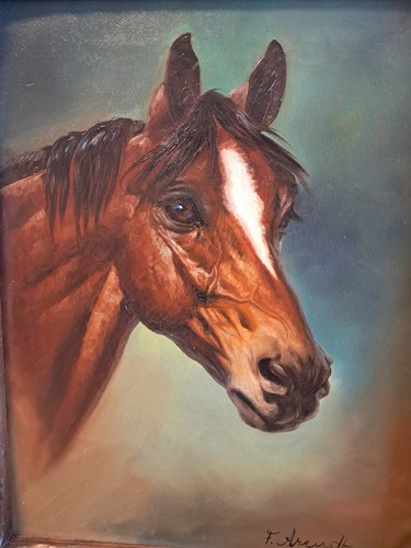ölgemälde pferde portrait - Ölgemälde,