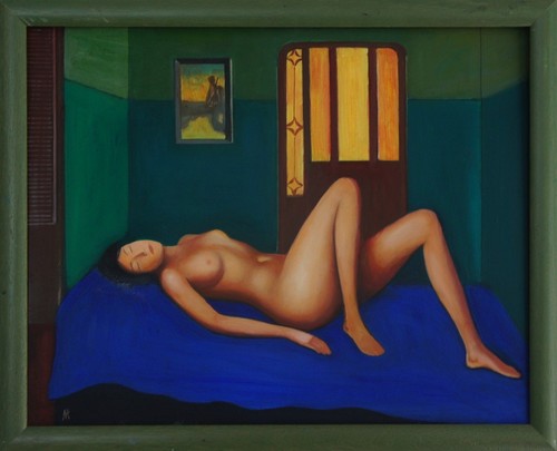 Bild ölgemälde surrealismus - bild,