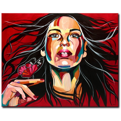 Acryl bild gemälde - acryl,