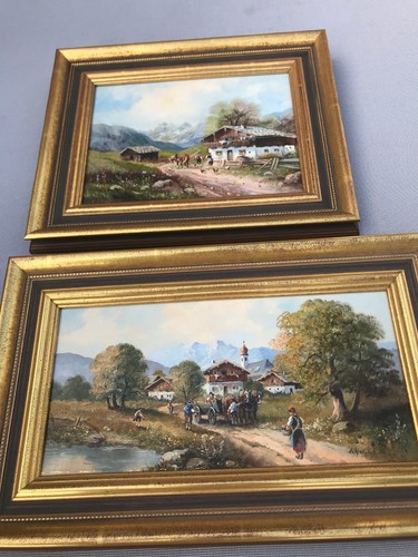 ölgemälde mit rahmen - Ölgemälde,