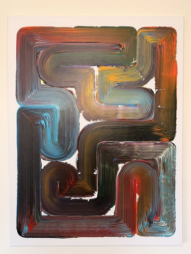 Urban currents acryl - currents,