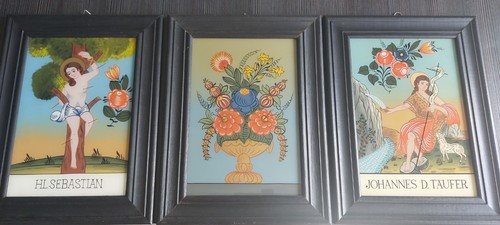 Hinterglasmalerei der - hinterglasmalerei,,