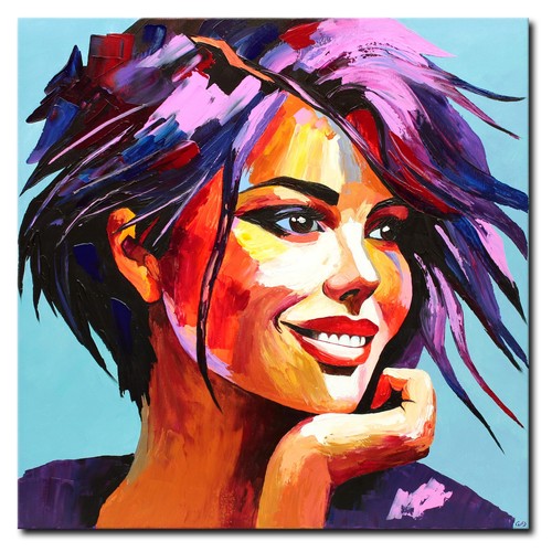 Acryl bild gemälde modern - gemälde,