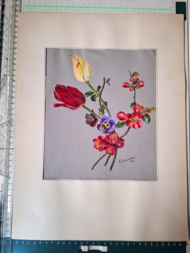 Stillleben blumen gemälde - blumen, auf