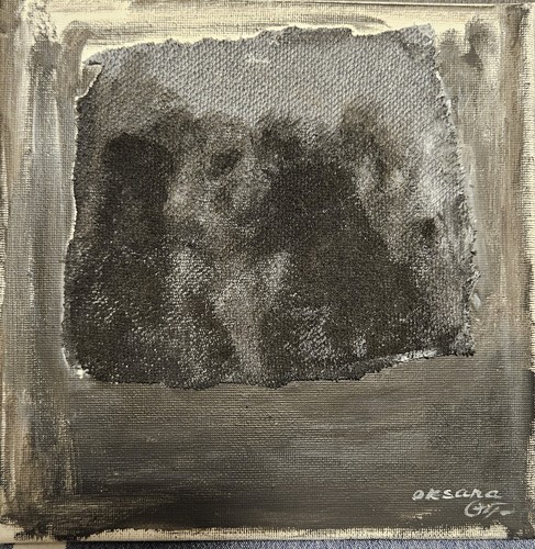 Acrylbild original abstrakt - acrylbild,