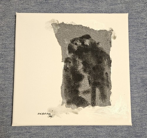 Acrylbild original abstrakt - acrylbild,