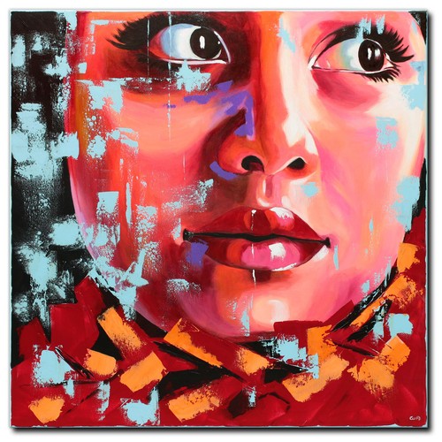 Acryl bild gemälde modern - gemälde,