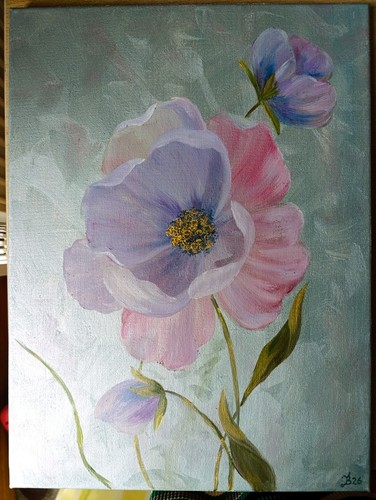 Olgemalde leinwand 30x40 - leinwand,