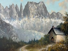 ÖLGEMÄLDE KAPELLE VOR