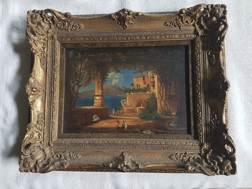 Altes gemälde italien denke - altes,
