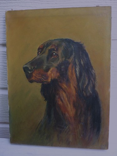 ölgemälde gordon setters - Ölgemälde,