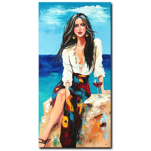 Acryl bild gemälde modern - bild,