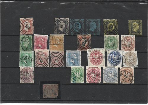 Historische briefmarken des - briefmarken,