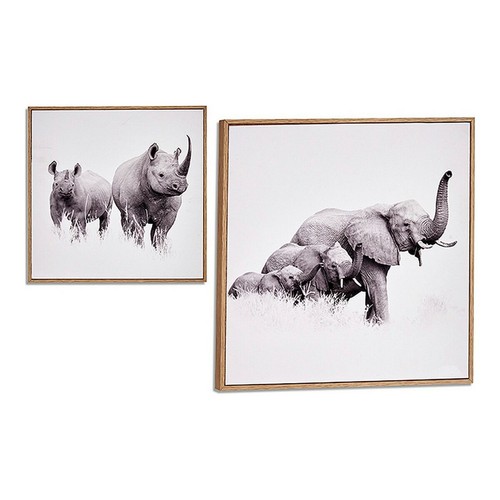 Bild gift decor braun - bild,