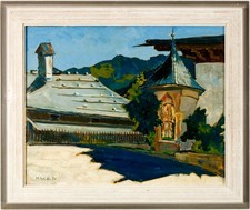 Ölgemälde v. 1970, MITTAG IN