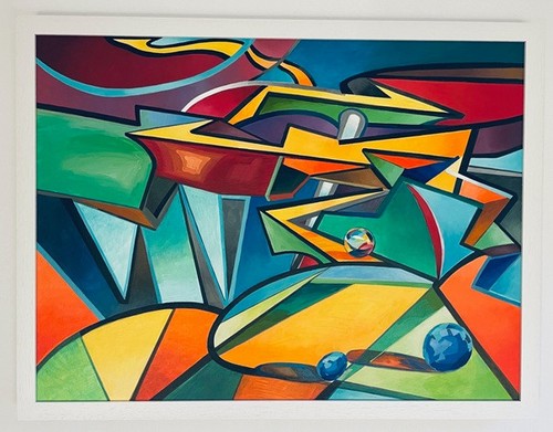 Original acryl gemälde - original,