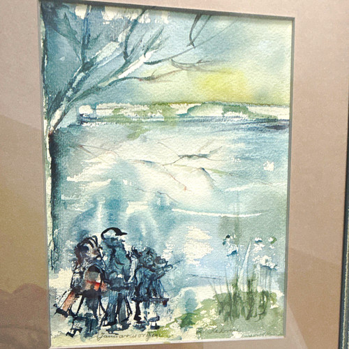 Hauser aquarell gemälde - hauser,