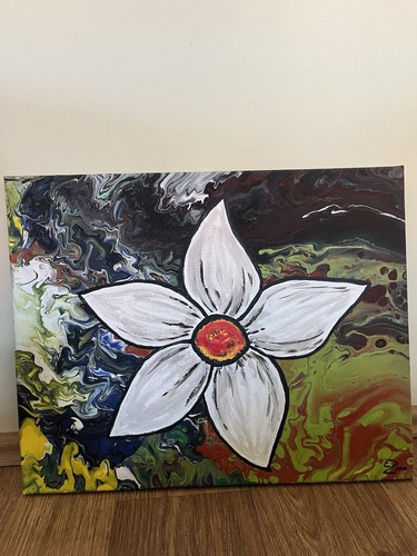 Acryl bild gemälde modern - bild,