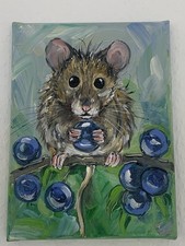 Original Öl Gemälde Tier