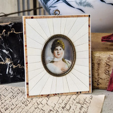 Miniatur Portrait einer Dame