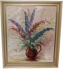 H. SIMAT - Blumen Stillleben