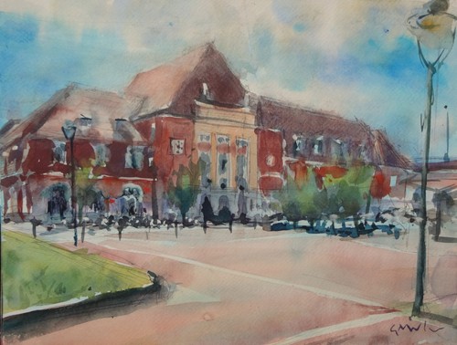 Gerry miller aquarell - gerry,