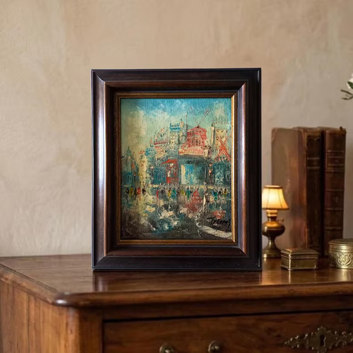 Altes ölgemälde handgemalt - Ölgemälde,