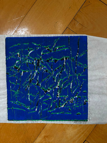 Originalgemälde papier klein - originalgemälde,