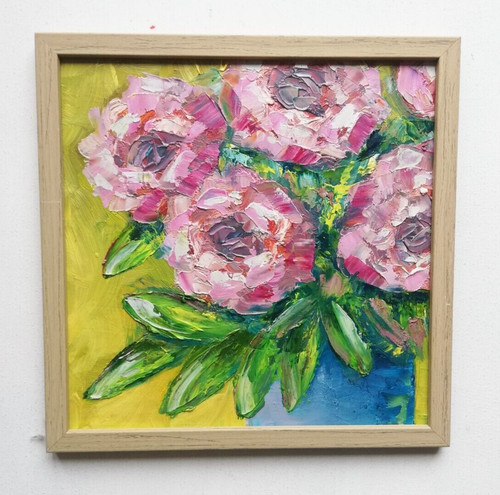 Stillleben rosen öl gemälde - Öl,