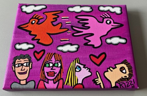 Pigmentdruck auf leinwand - leinwand,