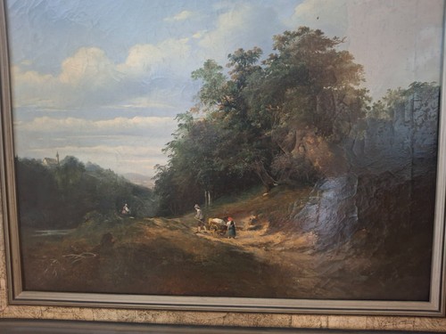 Altes ölgemälde - altes,
