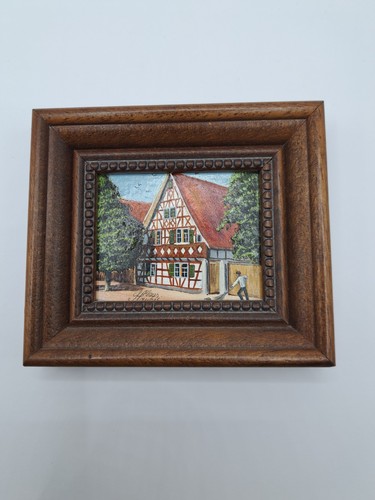 Miniatur-Ölgemälde