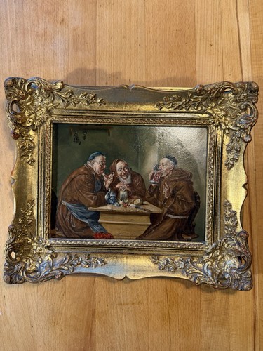 ölgemälde bier trinkende - Ölgemälde,