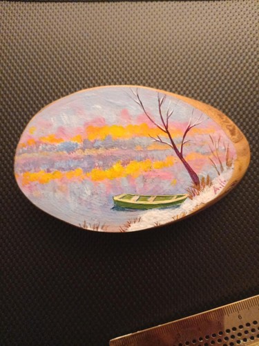 Handgemaltes acrylbild auf - acrylbild,