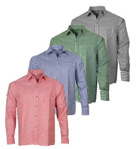 Ware herren trachtenhemd - b,