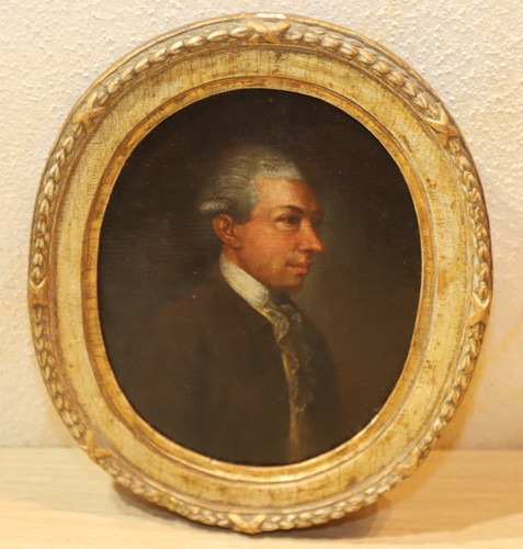 Biedermeier ölgemälde herren - biedermeier,
