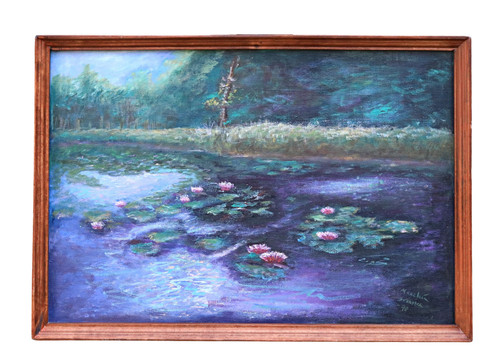 Seerosen teich - am,