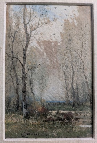 Landschaft mit bäumen - mit, 2