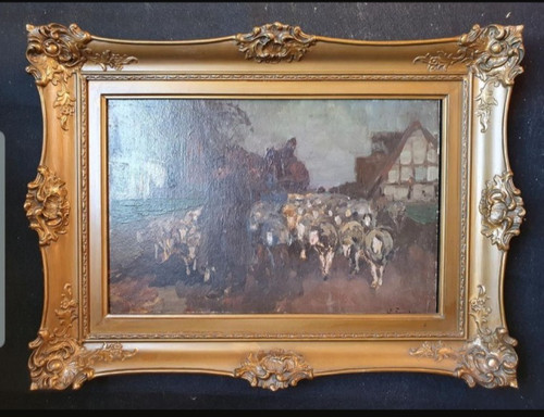 Willy brandes ölgemälde - willy,