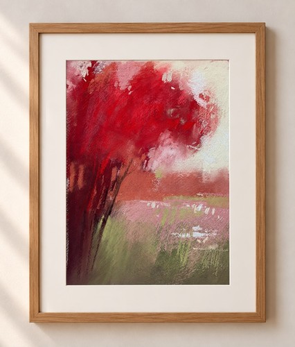 Original pastellgemälde - original,
