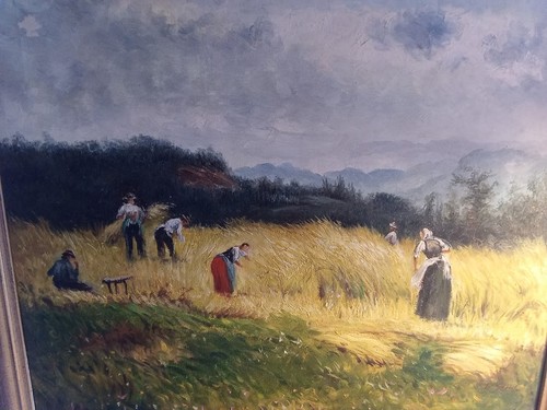 ölbilder mit rahmen 73x64(mit