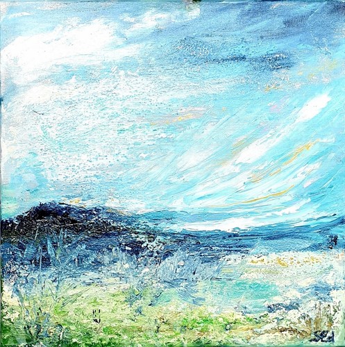 Acrylbild semiabstrakte - acrylbild,