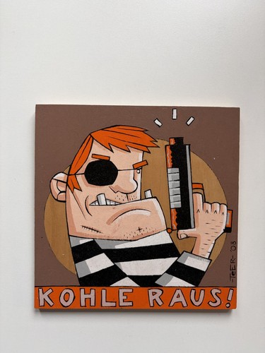 Original kunstwerk kohle - original, „kohle