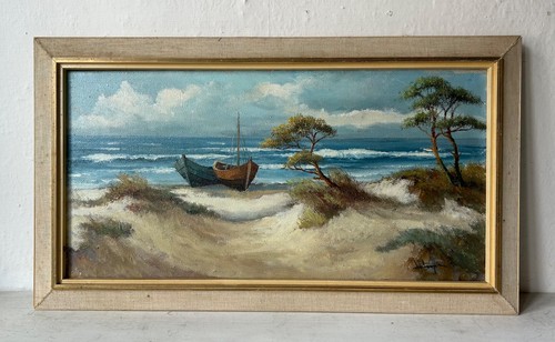 ölbild hermann vaegler boote - Ölbild,