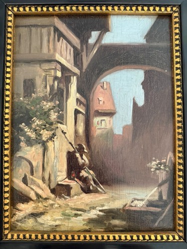 Altes ölgemälde nach carl - Ölgemälde,